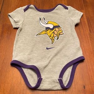 Nike Minnesota Vikings 3-6 month old one piece